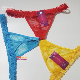 Quần lọt khe sexy quá, quần chip nữ ren lọt khe freesize cực yêu xì lip rẻ vô địch 8811