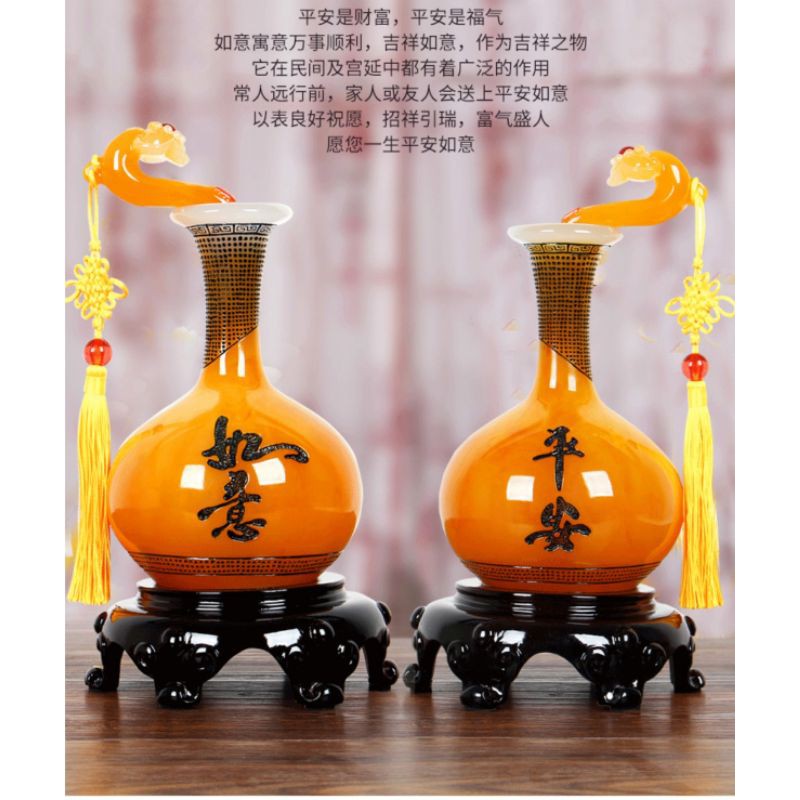 Bình Hoa Hút Tài Lộc Bình An Như Ý