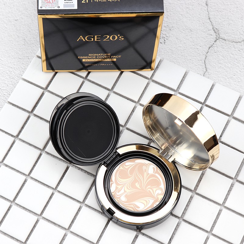 [TẶNG KÈM 1 LÕI] Phấn Nền Dưỡng Da Che Phủ Hoàn Hảo Age20'S Signature Essence | BigBuy360 - bigbuy360.vn