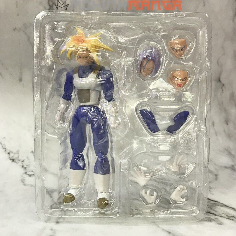 [CÓ QUÀ] Mô hình SHF Future Trunks Saiyan có khớp và phụ kiện Dragon Ball Bảy viên ngọc rồng Trunk con trai Vegeta