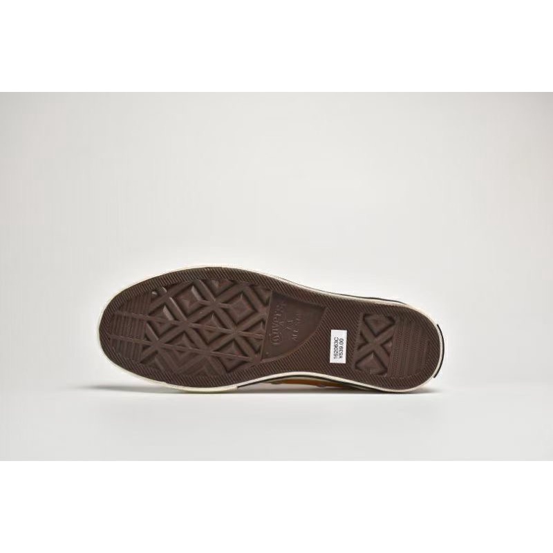 SAMSUNG Giày Thể Thao Canvas Cổ Thấp Màu Vàng Kem Phong Cách 1970s Cho Nam Nữ