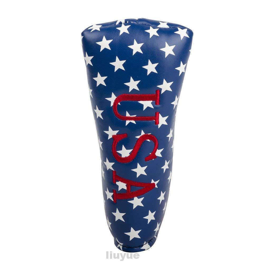 American Flag For Scotty Portable Protective Golf Putter Cover