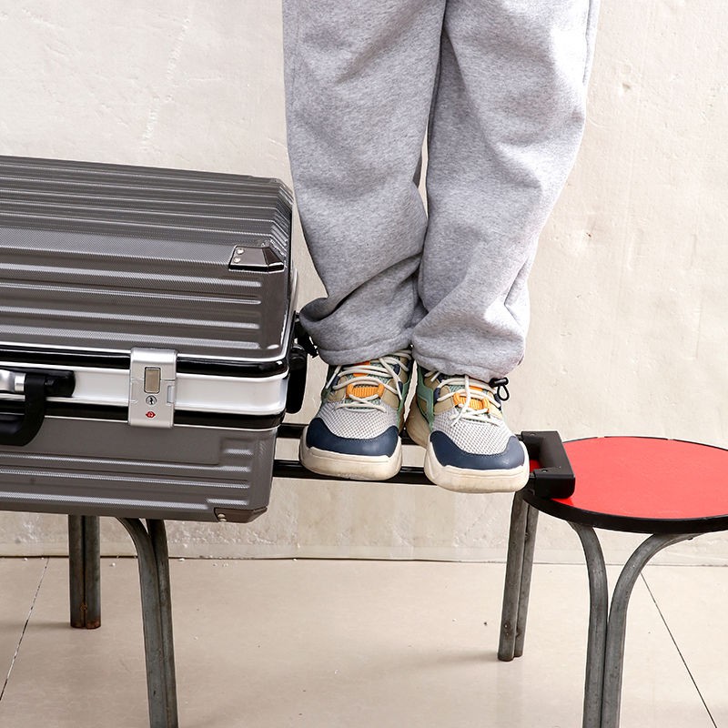 vali HIAH hành lý khung nhôm hộp bánh xe đẩy phổ thông 28 inch nữ và nam mật khẩu 24 dày 20