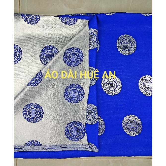 Vải gấm 2 da Thái Tuấn may áo dài, áo thọ,...