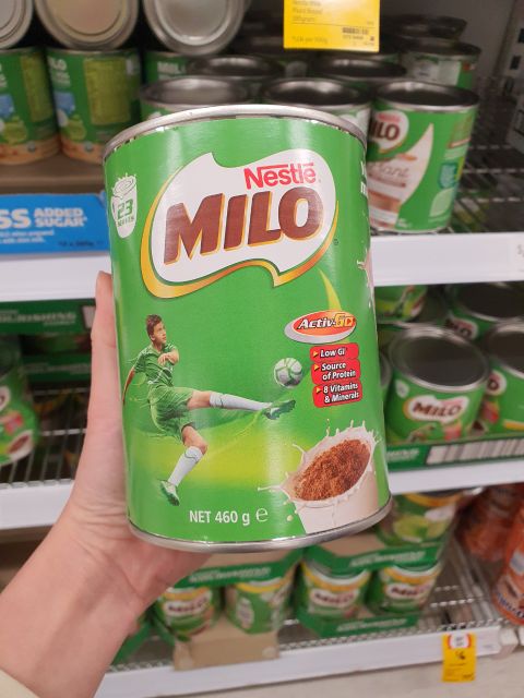 Hộp Bột Nestle MiLo Úc 460g