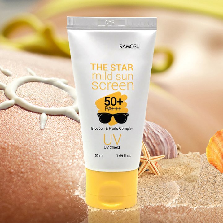 Kem Chống Nắng Hằng Ngày Ramosu Mild Sunscreen 50ml - K2V Shop