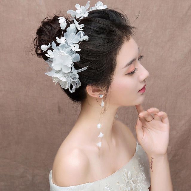 HOA CÀI TÓC CÔ DÂU( Mẫu HC0037)