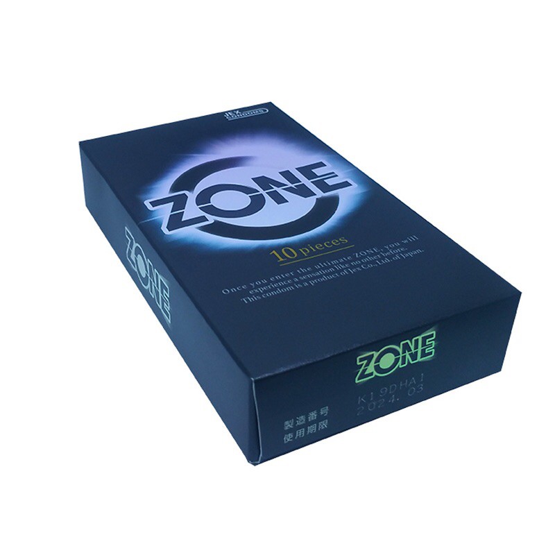 Bao cao su JEX ZONE Siêu mỏng trơn 0,01mm màu hồng quyến rũ - Hộp 10 Pcs - Ipek_Shop