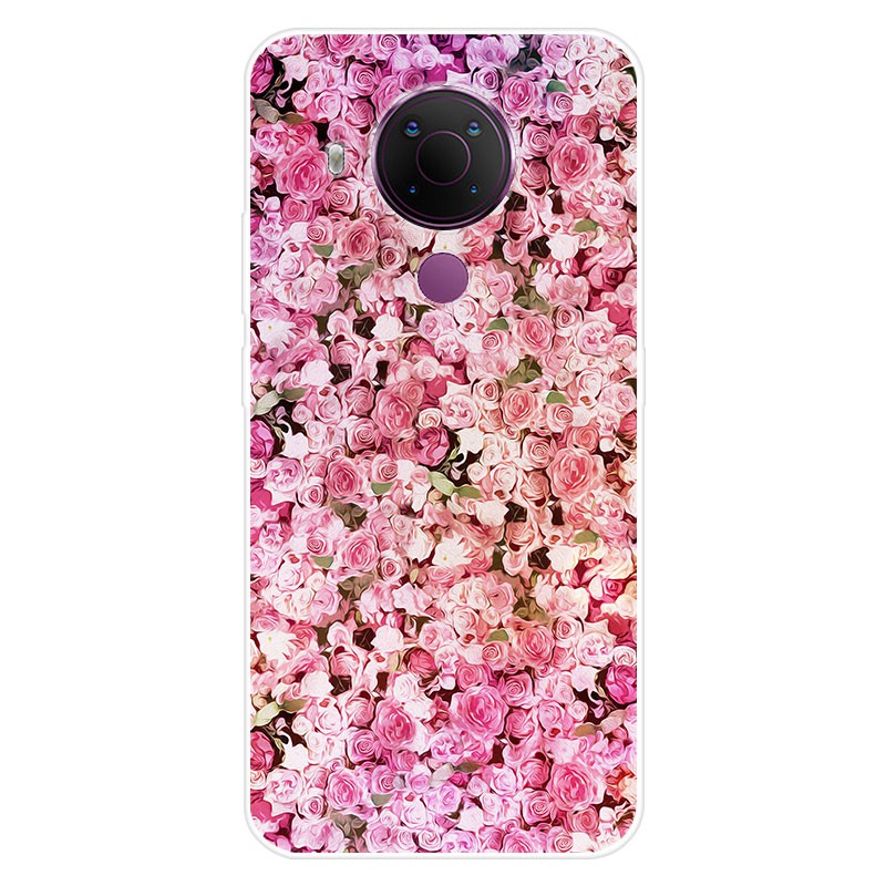 Ốp điện thoại từ TPU silicon mềm họa tiết hoạt hình dễ thương dành cho Nokia 5.4 Nokia5.4