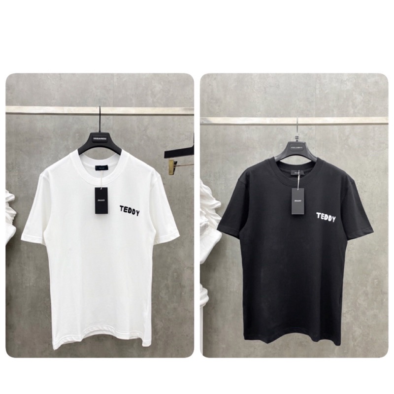 Áo Thun Unisex Chữ Thêu Cao Cấp - Áo Phông Unisex In Hình Gấu Siêu Đẹp