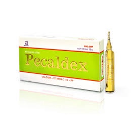 Ống uống bổ sung vitamin C + PP + Calcium + vit D Pecaldex giúp phát triễn xương, cung cấp vitamin cần thiết cho XƯƠNG