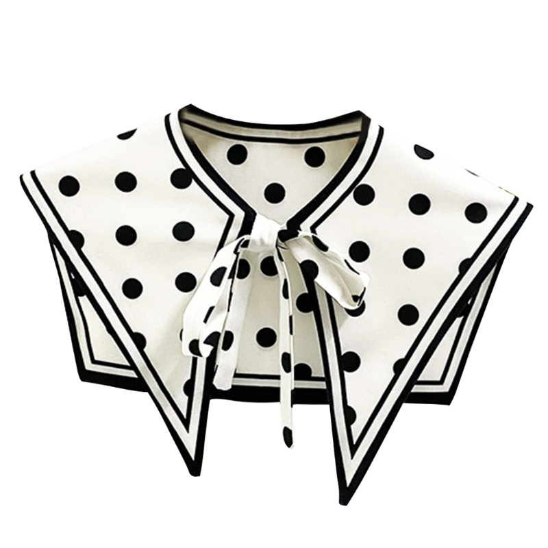 Khăn Choàng Vai Satin In Họa Tiết Có Thể Tháo Rời