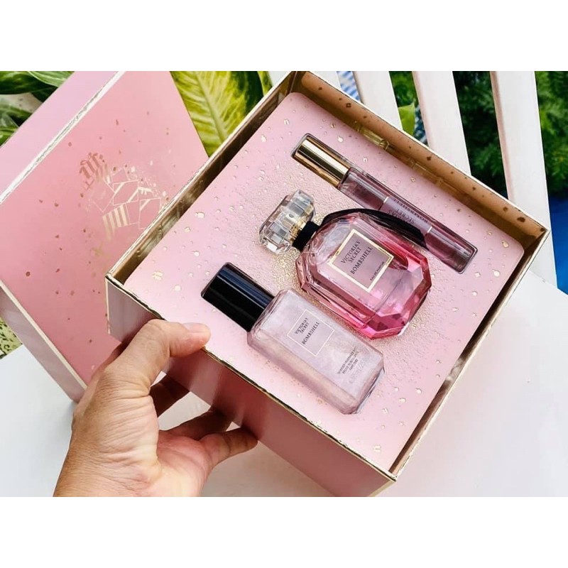 Set nước hoa nữ Victoria Secret BombShell EDP