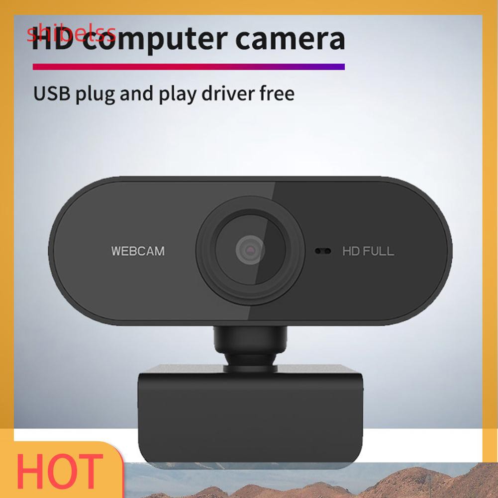 Webcam HD 1080P kết nối USB gắn màn hình dành cho máy tính dùng họp hội nghị trực tuyến | BigBuy360 - bigbuy360.vn