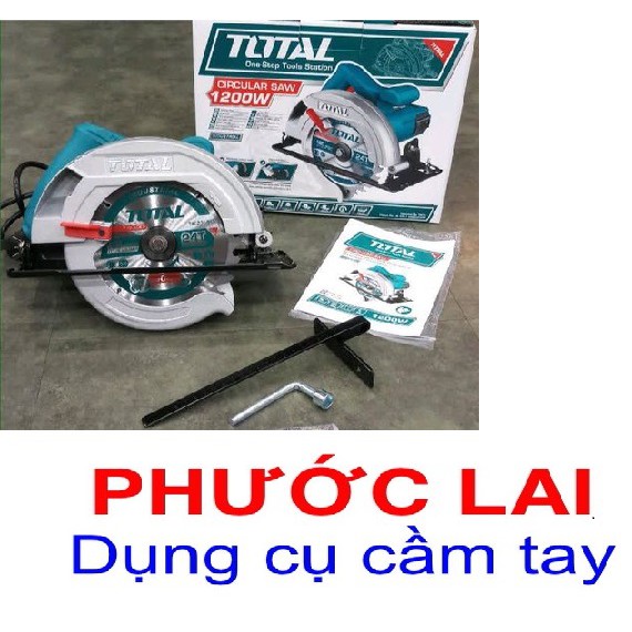 Máy cưa gỗ đĩa tròn 1200W Total TS1121856