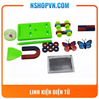 Bộ thí nghiệm Vật lý nam châm, biểu diễn từ tính trực quan