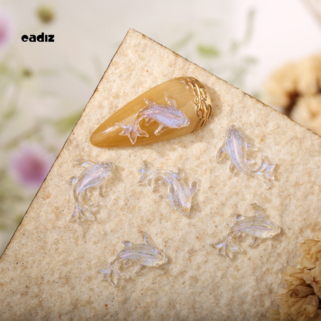 Móng Tay Giả Hình Cá Vàng Đa Năng Có Thể Tái Sử Dụng