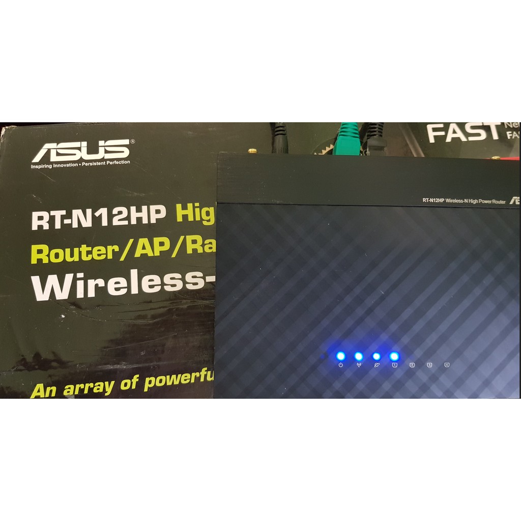 Bộ định tuyến không dây Asus RT-N12HP (hàng đã sử dụng)