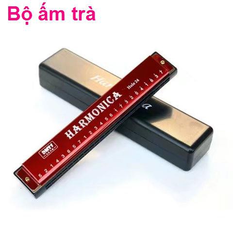 đồ chơi nhà bếpKèn harmonica trẻ em, đồ chơi học sinh, 16 lỗ, 24 phát sáng