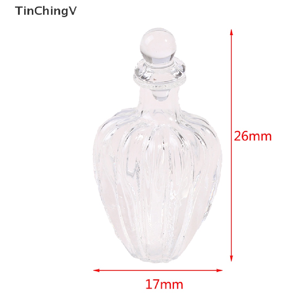 Lọ Thủy Tinh Nhỏ Nhắn Dùng Trang Trí Nhà Búp Bê