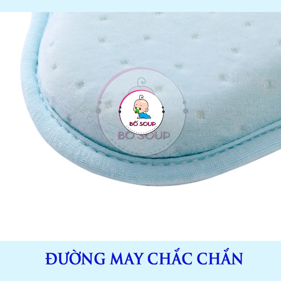 Gối Chống Bẹp Đầu GiGiBaBy Chất Liệu Cao Su Non Shop Bố Soup