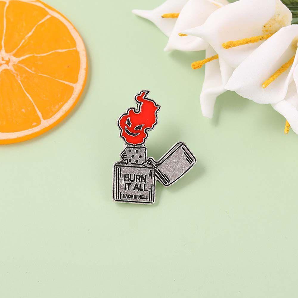 Ghim Cài Áo Hình Bật Lửa Sáng Tạo Cho Nữ