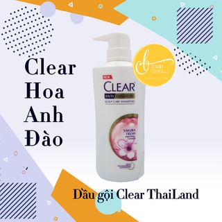 Dầu Gội Clear Hoa Đào Thái Lan 400ml