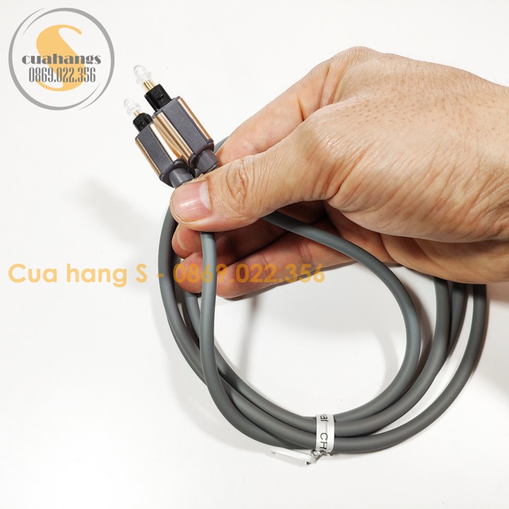 Dây audio quang (Toslink, Optical) CHOSEAL chất lượng cao