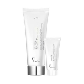 Kem Dưỡng 9Wishes Nâng Tone, Sáng Da Toàn Thân White Tone-up Body Serum 150ml, 180ml