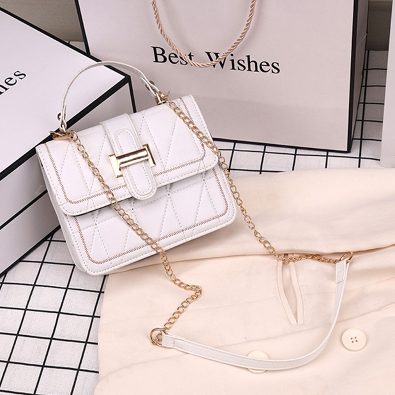 Túi Đeo Chéo Vai Có Dây Xích Thời Trang Dành Cho Nữ