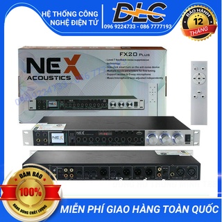 Vang cơ nex acoustic fx20 plus chống hú xử lý âm thanh chuyên nghiệp-vang cơ bluetooth nex fx20 plus