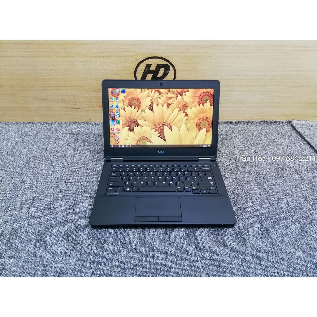 [Laptop 12.5inch nhỏ gọn nhẹ] - Dell Latitude E5270 - Core i5 6300u, Ram 8GB, ổ SSD 256GB, vỏ nhôm. | BigBuy360 - bigbuy360.vn