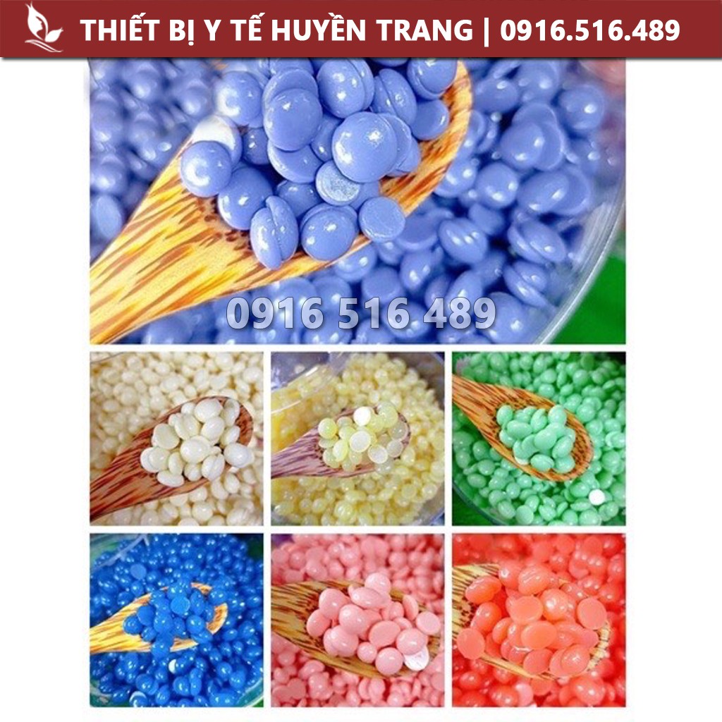 Sáp Wax Lông Hạt Đậu Hard Beans Nhập Khẩu Dùng Tẩy Lông Tại Nhà Y Tế Huyền Trang