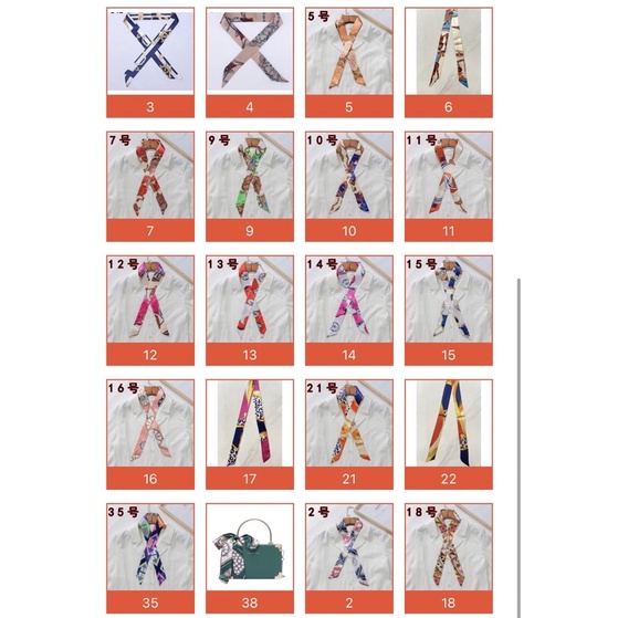 Khăn quấn túi xách thời trang