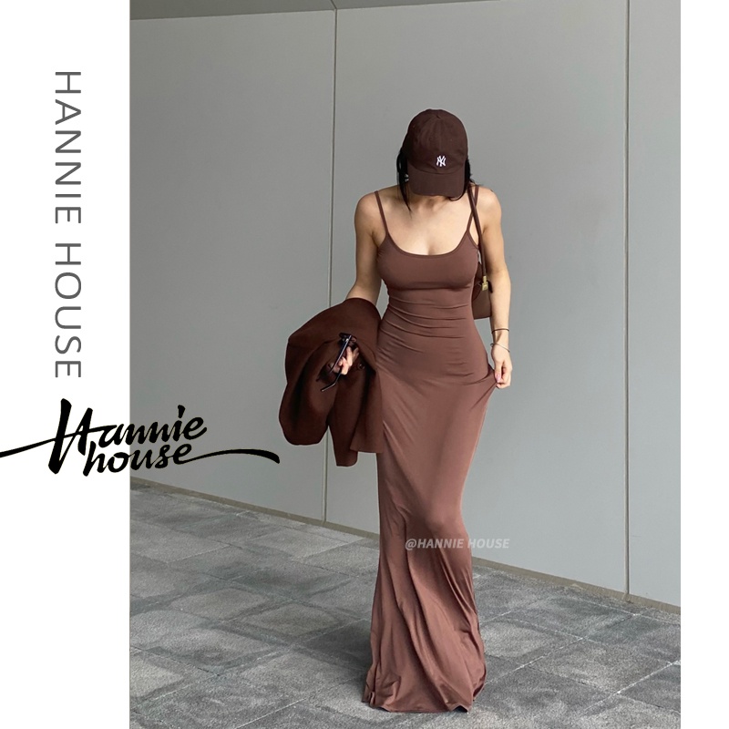 Đầm đuôi cá hai dây ôm dáng nhiều màu sắc tùy chọn quyến rũ thời trang dành cho nữ | BigBuy360 - bigbuy360.vn