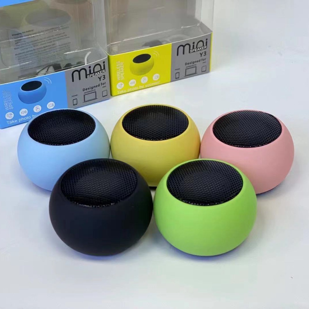 Loa Bluetooth Mini Siêu Nhỏ M3 Siêu Trầm Hình Tròn Hi Fi Giảm Tiếng Ồn Thiết Kế Nhỏ Gọn Chỉ Bằng Vài Ngón Tay