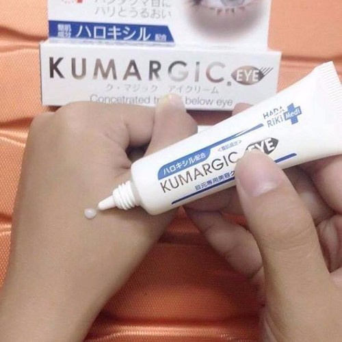 Kem Kumargic Eye 20g của Nhật Hỗ Trợ Cải Thiện Thâm Quầng Mắt