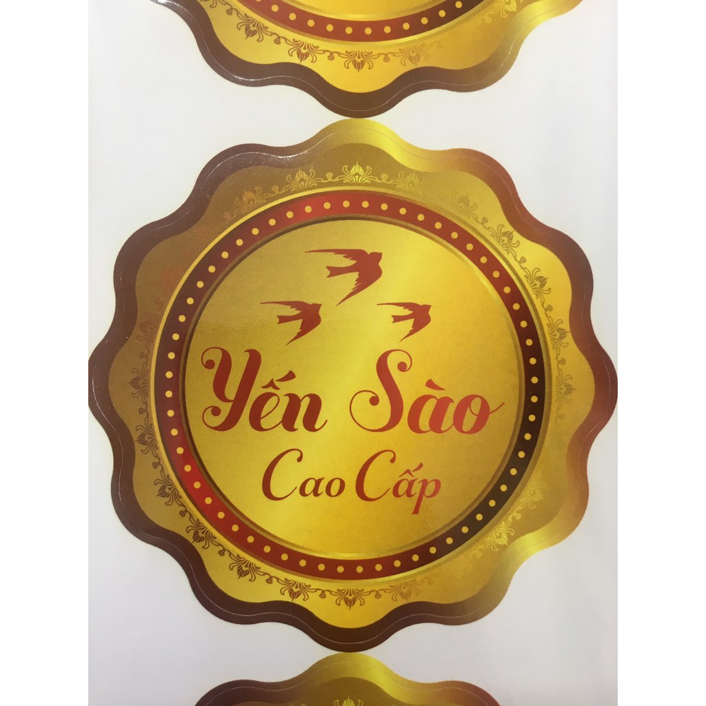 COMBO 15 TEM YẾN SAO CAO CẤP (5 tờ)