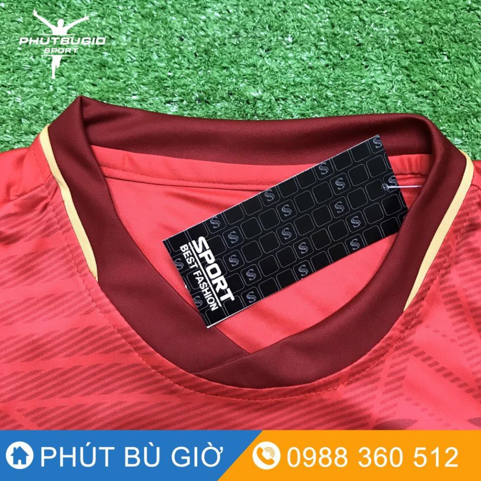 [ẢNH THẬT] Bộ quần áo đá bóng trẻ em, áo đá banh trẻ em đội tuyển Việt Nam màu đỏ cao cấp mẫu mới nhất 2019-2020  ཾ
