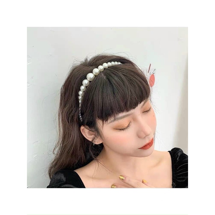Bờm siêu xinh - Bobu Shop - Bờm ngọc tiểu thư dễ phối đồ