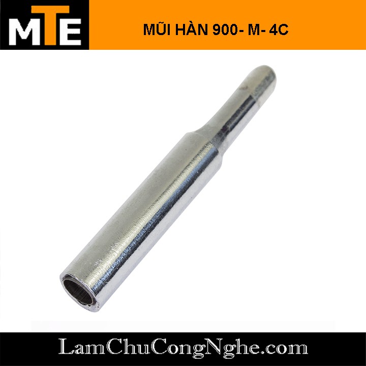 Mũi Hàn Hakko 900M-T-4C Trắng. Mũi hàn thiếc tương thích với mỏ hàn 907, 936...