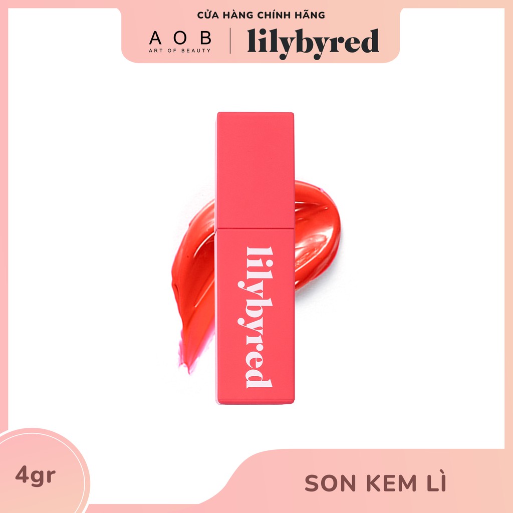 Son Môi LILYBYRED BLOODY LIAR COATING TINT 4 (4g) - Like a Cynical Cherry - LL047