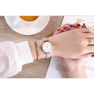 Đồng hồ nữ JULIUS JA-1098D dây da