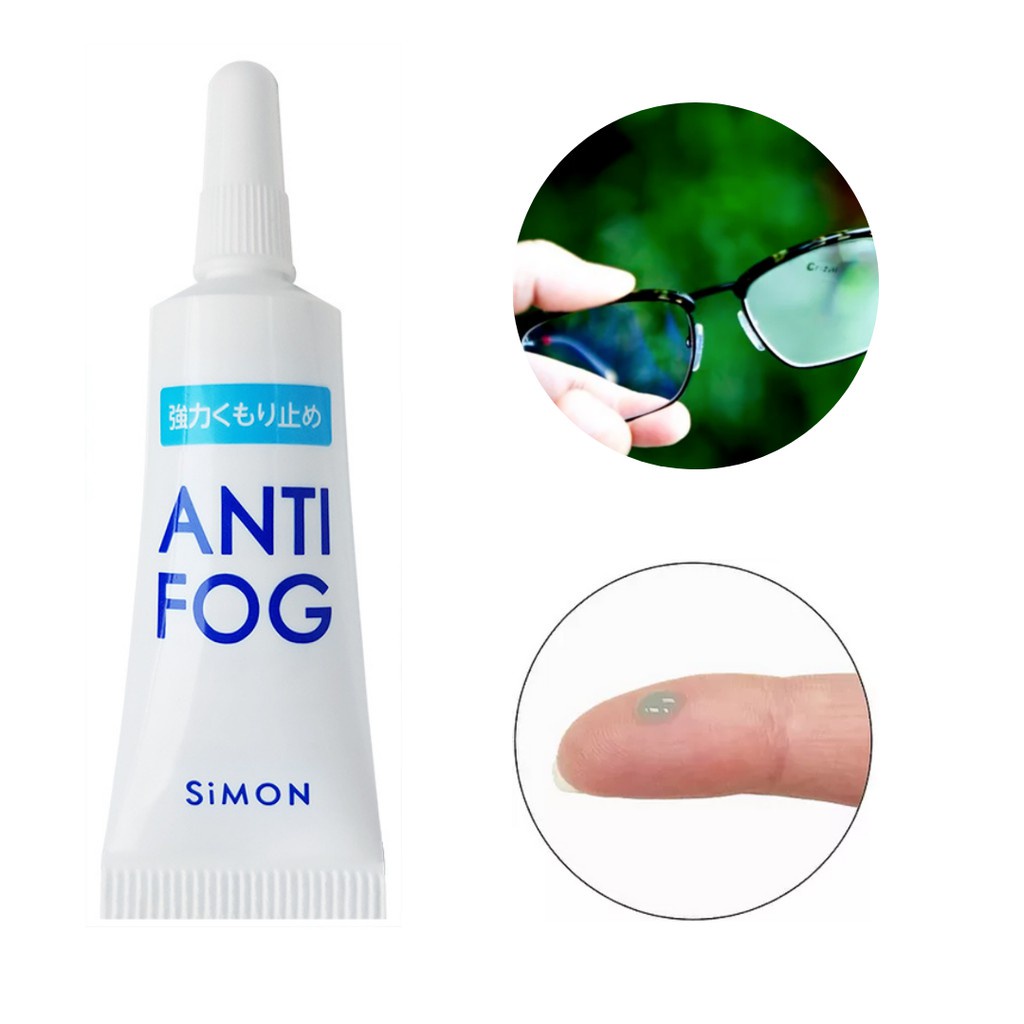 Gel Chống Bám Hơi Nước Và Sương Mù Mắt Kính Nhật Bản Anti Fog Simon 5g