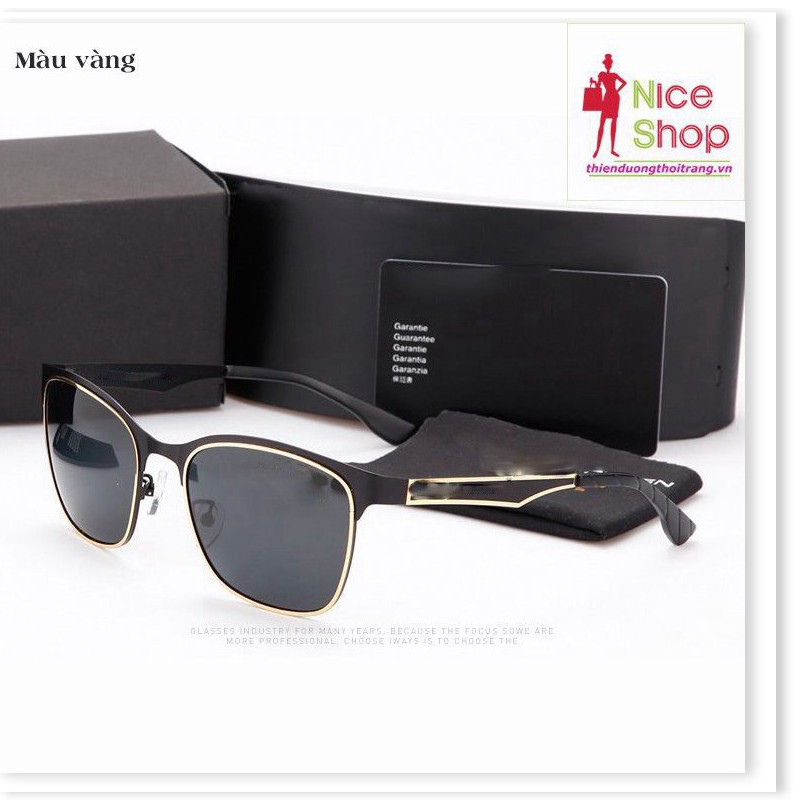Mắt kính mát thời trang cao cấp viền màu sang trong | BigBuy360 - bigbuy360.vn