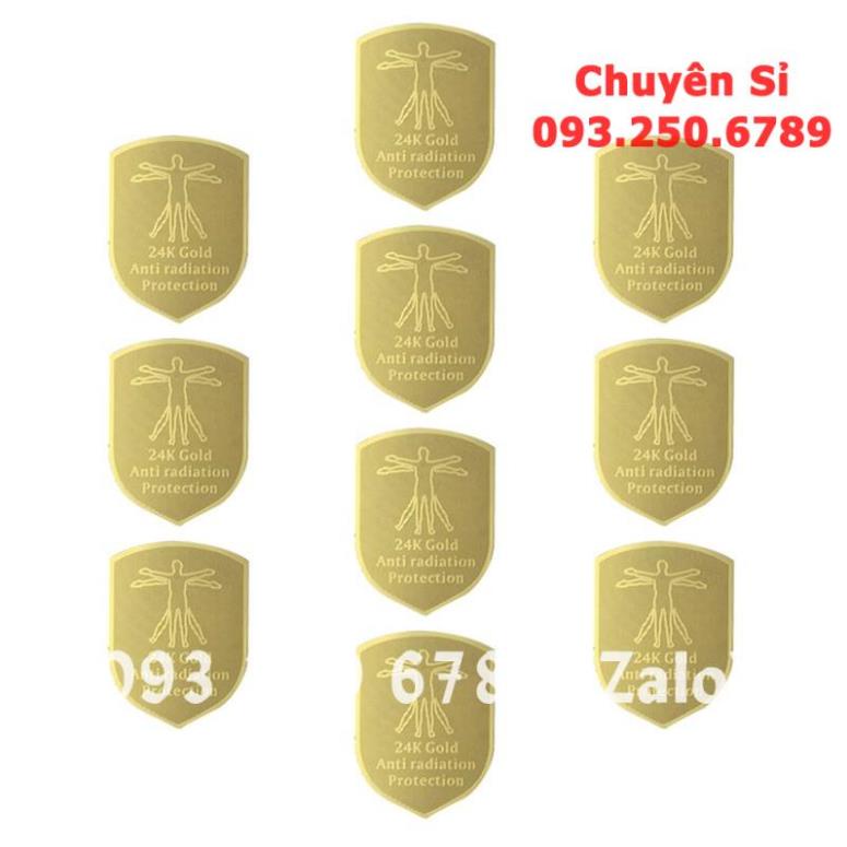 Bộ 10 Miếng Dán Chống Bức Xạ Cho Điện Thoại