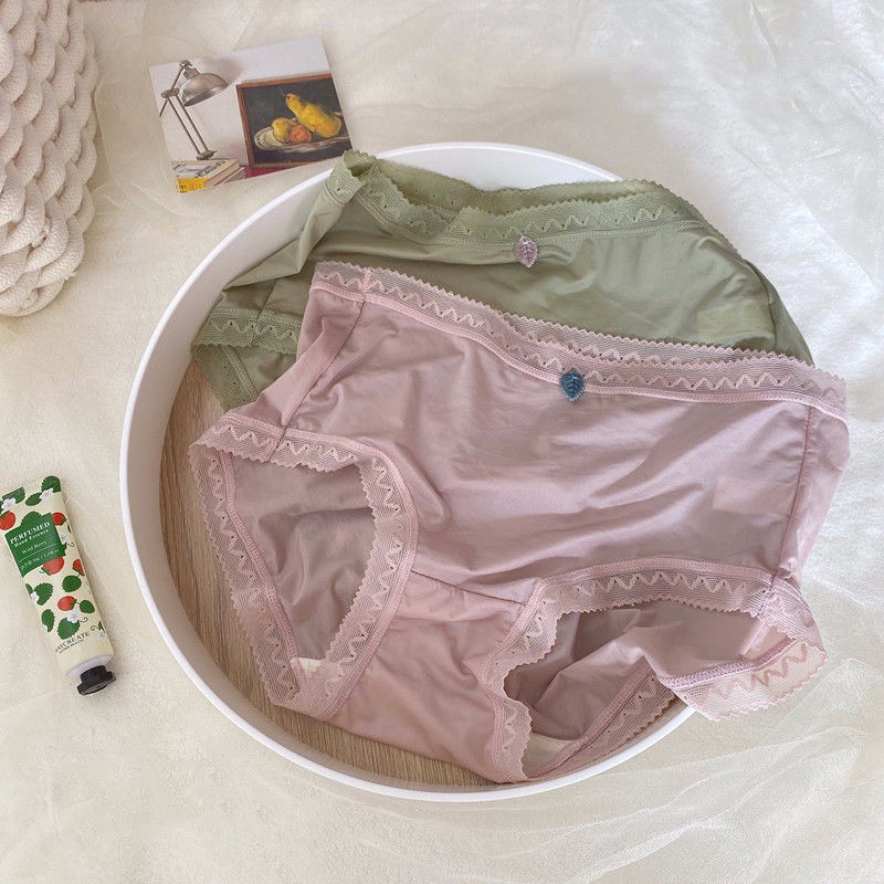 Quần lót nữ cạp vừa thun lạnh đa sắc siêu nhẹ siêu mát 848