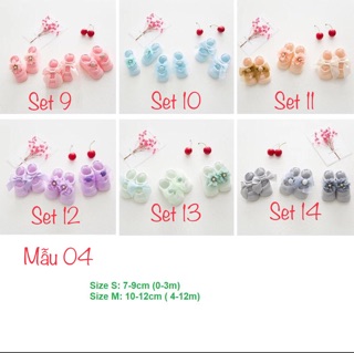 Set 3 đôi tất trẻ em xinh