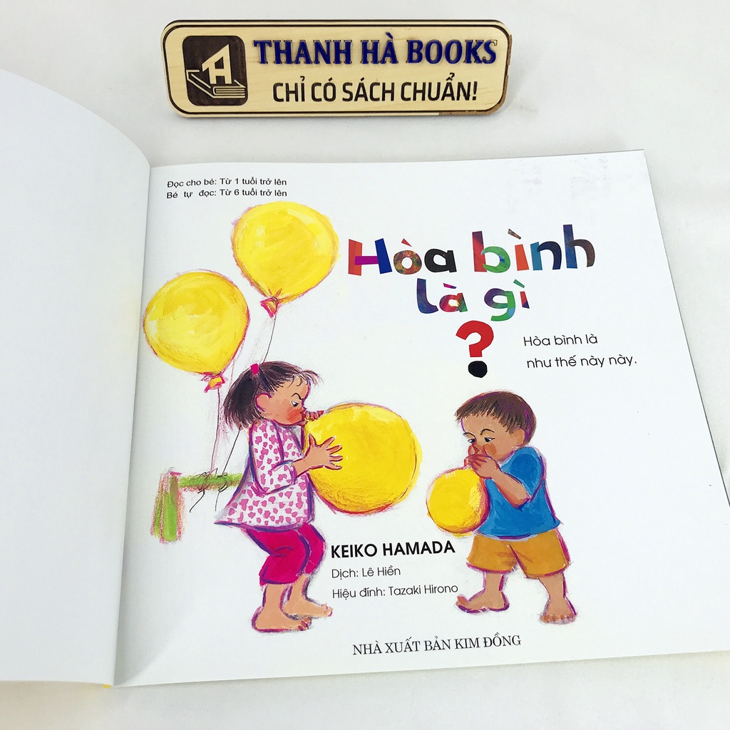 Sách - Tranh Truyện Ehon Nhật Bản - Hòa Bình Là Gì