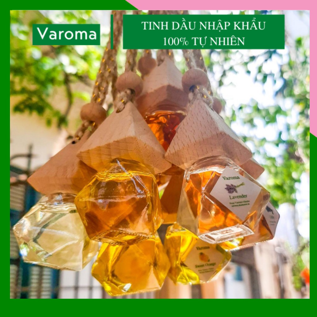 Tinh dầu treo xe Varoma treo ô tô treo phòng đuổi muỗi nguyên chất 100% có kiểm định COA chất lượng thiên nhiên organic